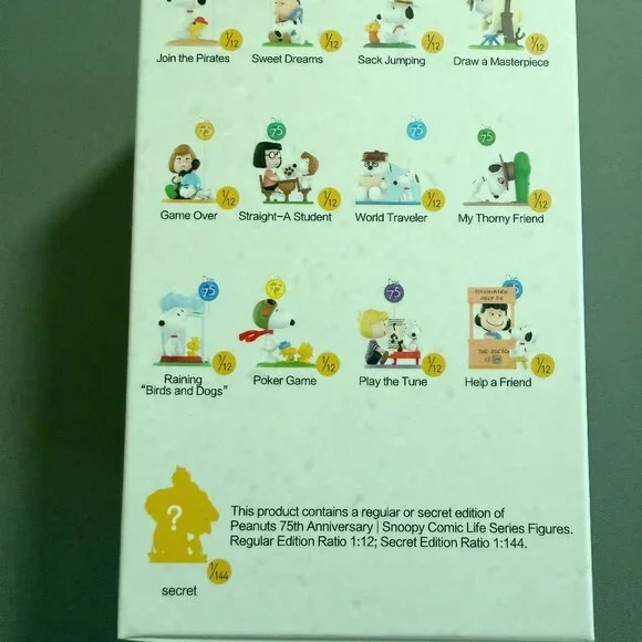 PEANUTS  75th Anniversary Snoopy Comic Life - POKER GAME  Authentic NEW POPMART - Picture 9 of 13